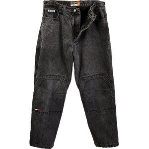 Icon Barrier Pants Men's 38 Black Super Duty Asphalt Technologies Motorcycle